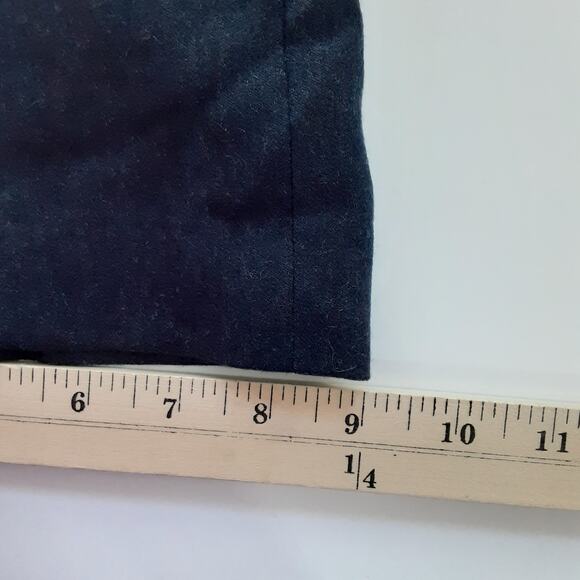 Brooks Brothers 346 Lucia Fit Slim Fit Trousers Wool Navy Blue Pleated Front 12 - Picture 11 of 11